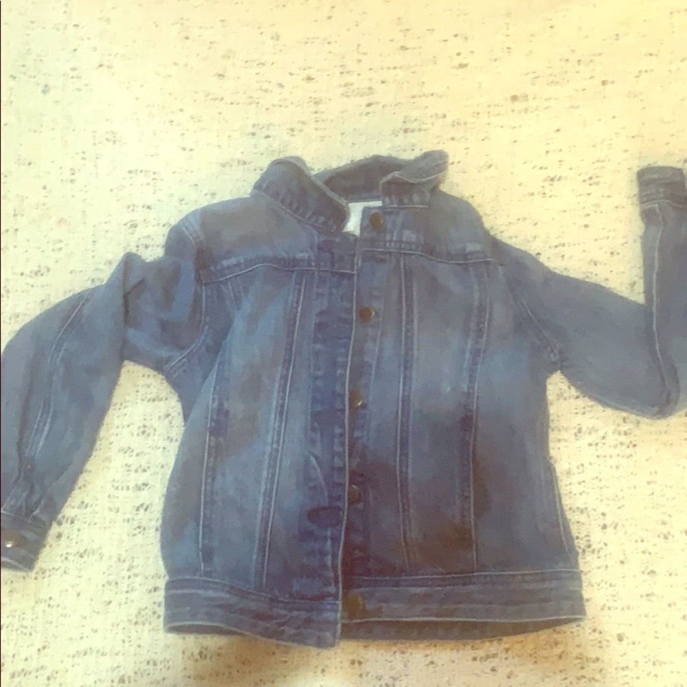 Crew cuts jean jacket